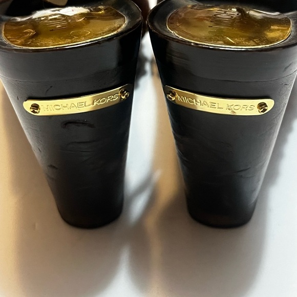 Michael Michael Kors Charm Sling Platform Pumps Sz 6 Women - Picture 7 of 10